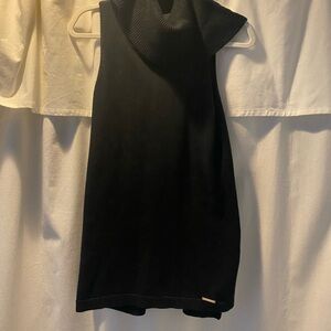 Michael Kors Black Turtleneck Sweater Vest